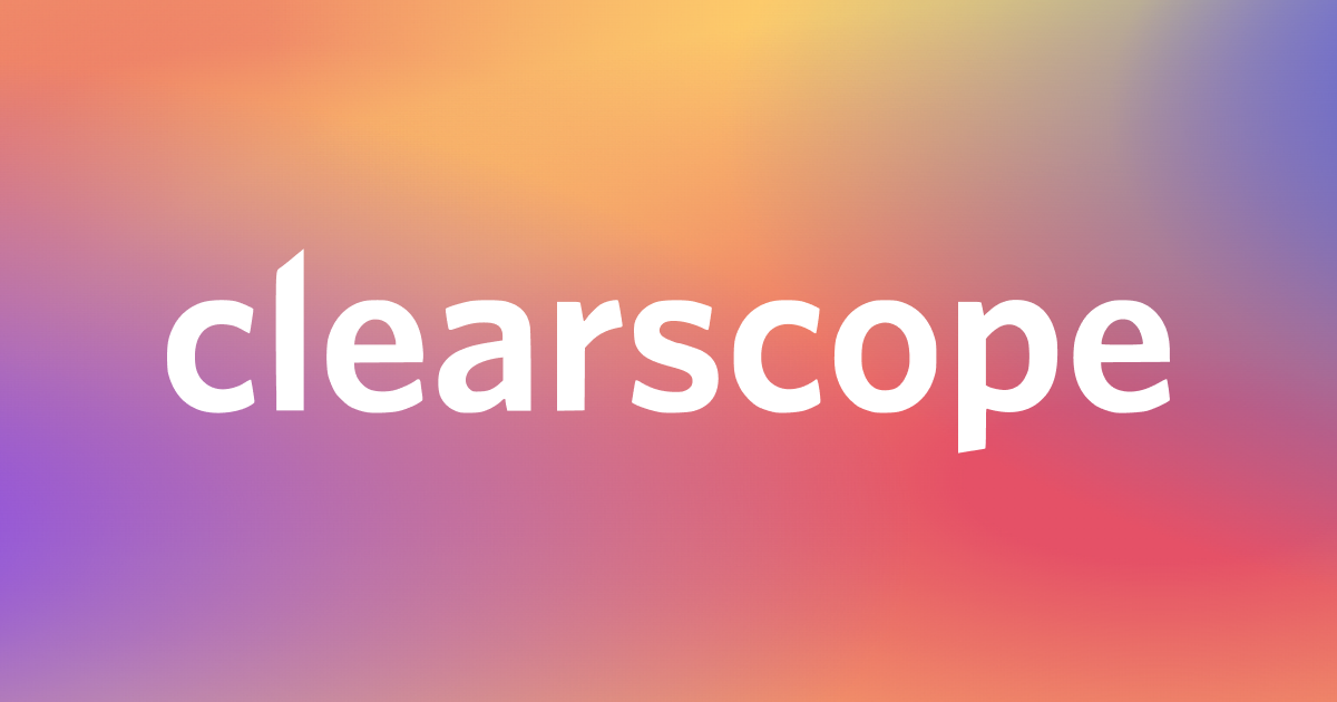 Clearscope homepage