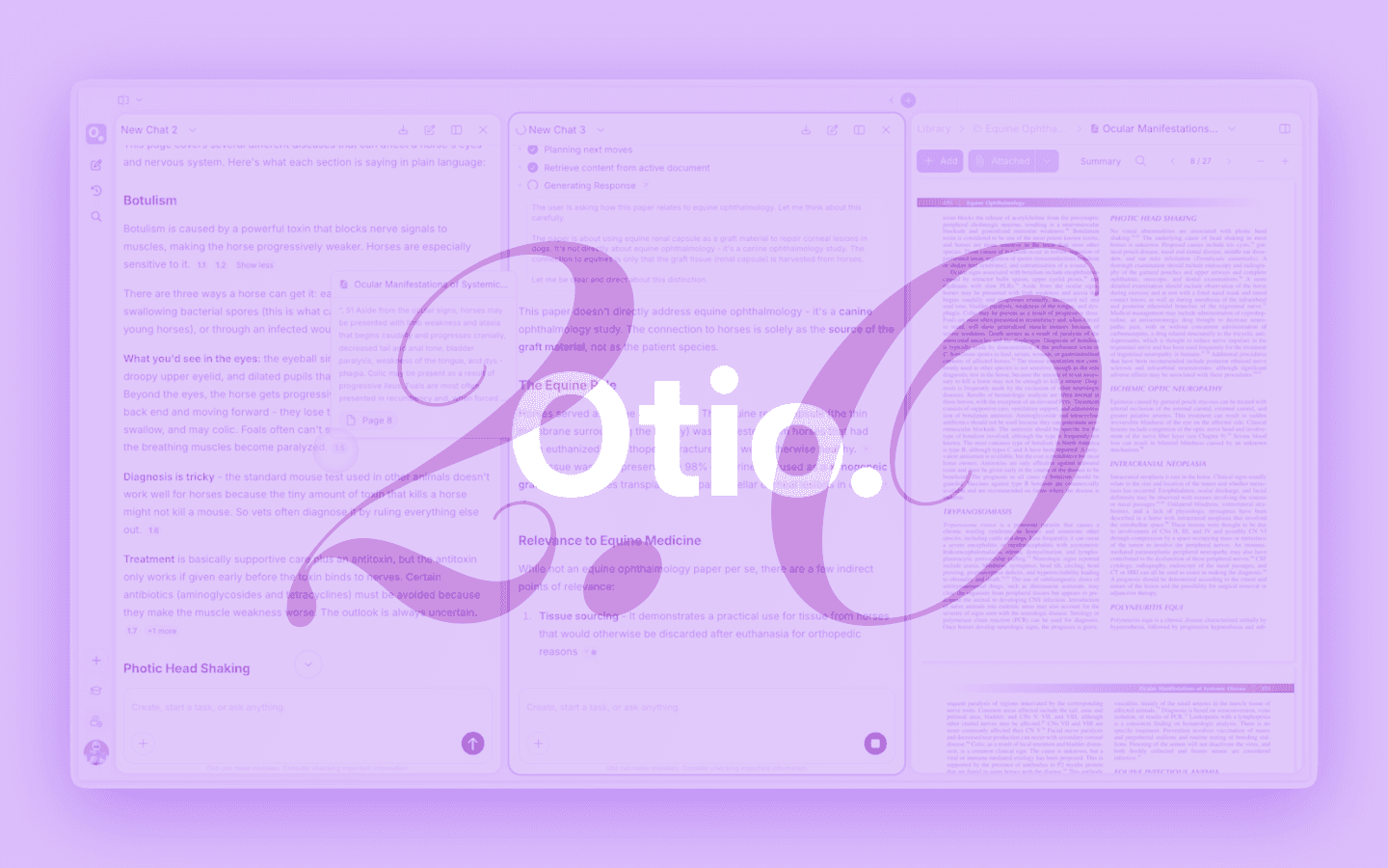 Otio homepage
