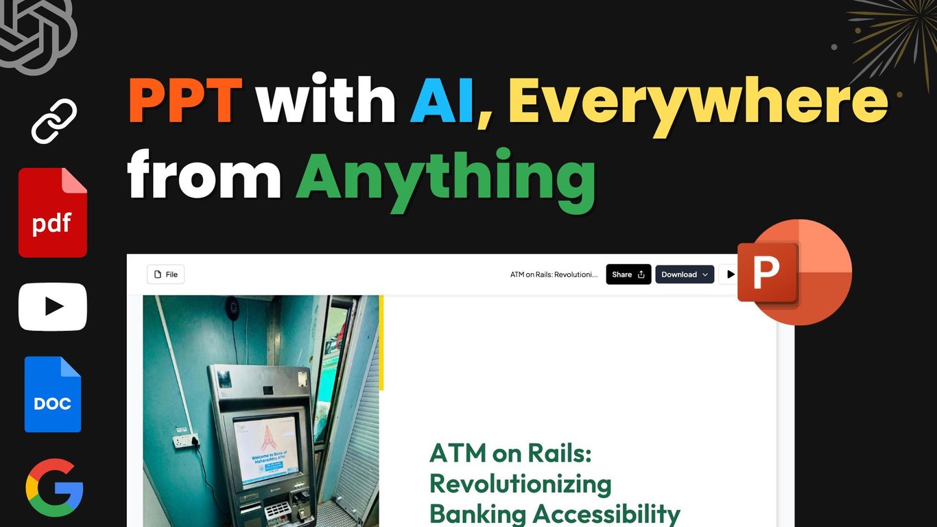 MagicSlides.app AI PPT Maker homepage
