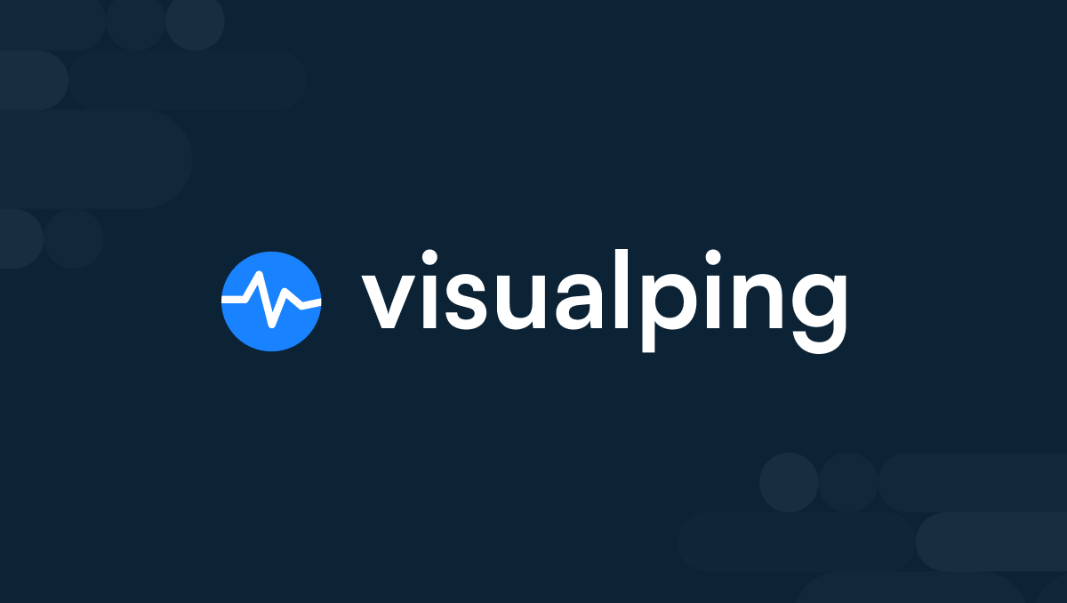 Visualping homepage