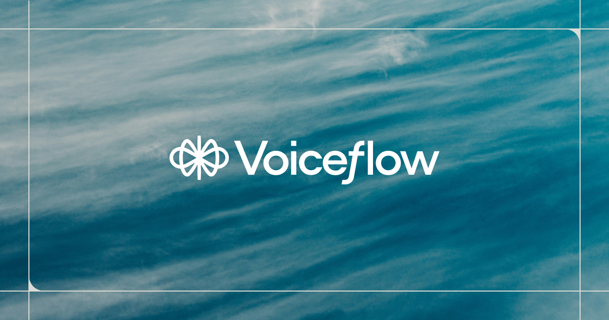 Voiceflow homepage