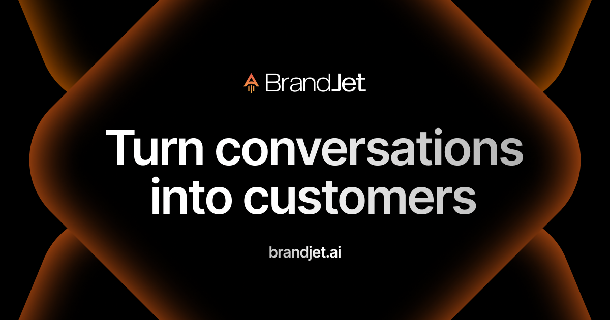 BrandJet AI homepage