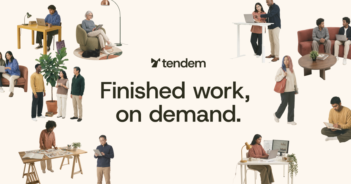 Tendem homepage