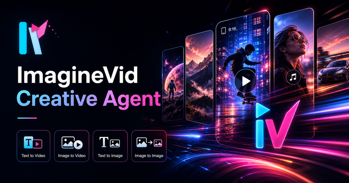ImagineVid homepage