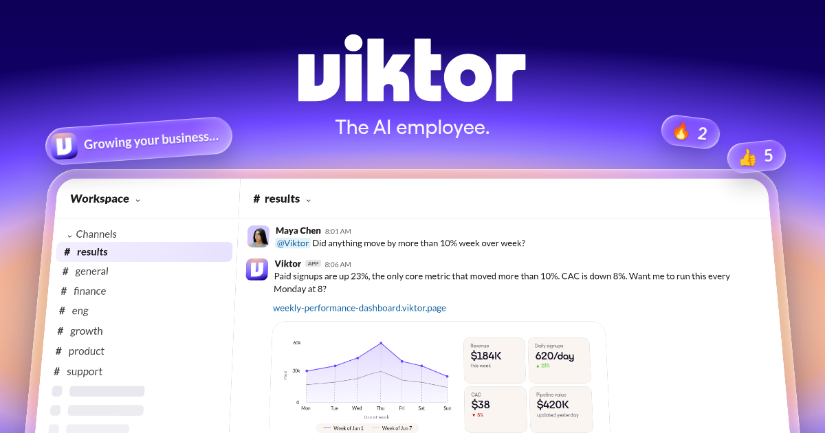 Viktor homepage