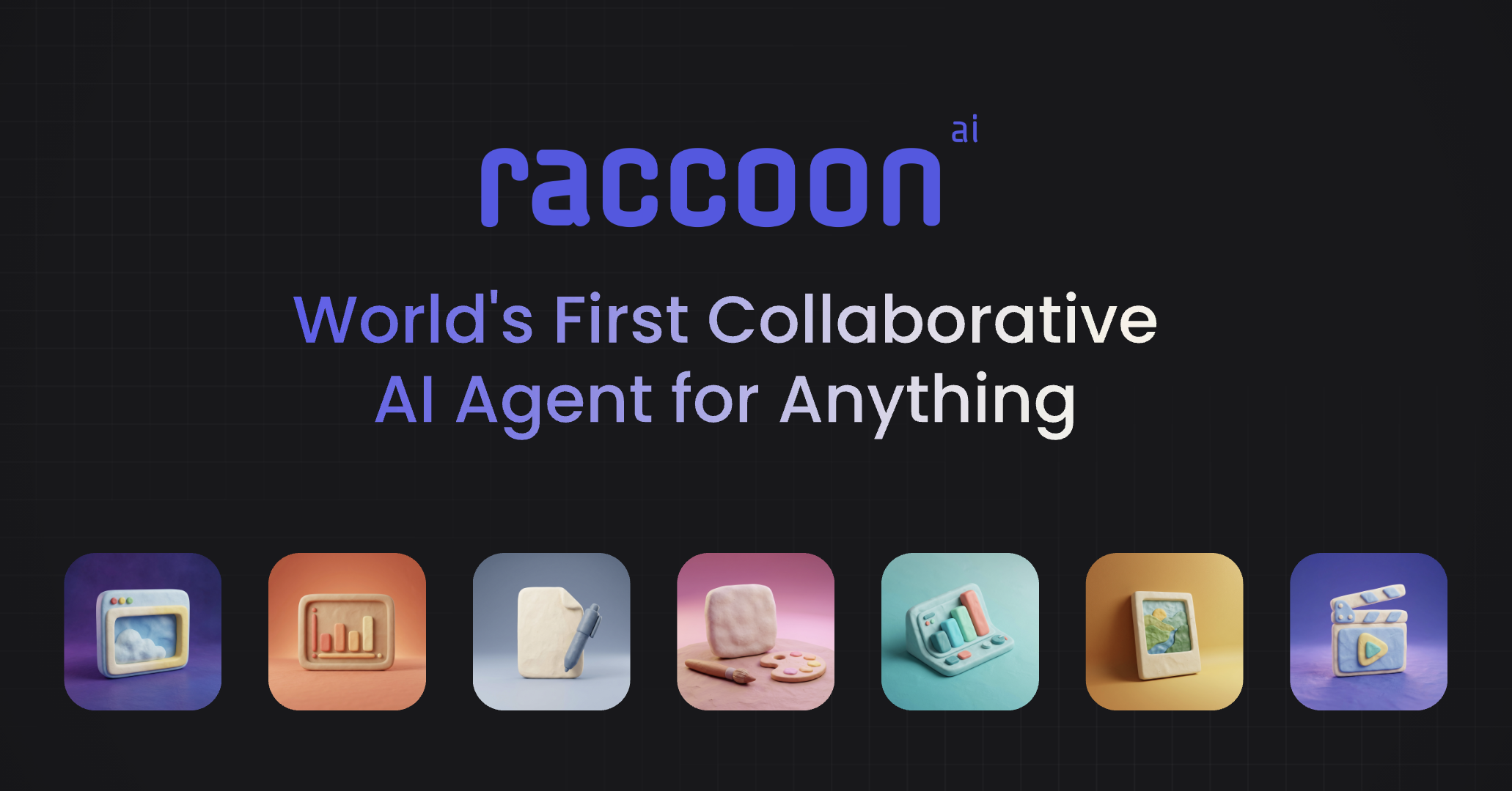 Raccoon AI homepage
