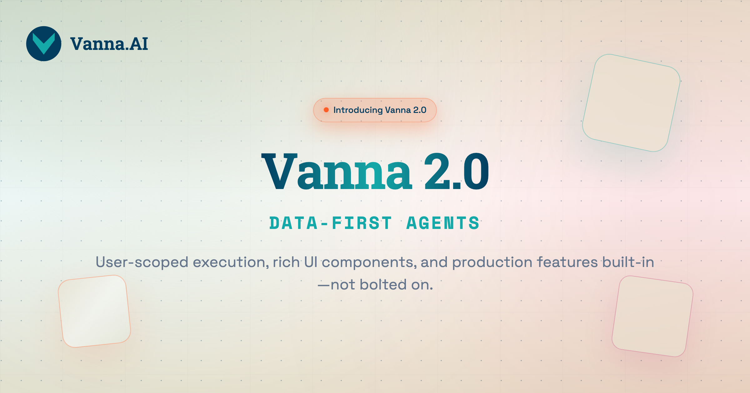 Vanna AI homepage