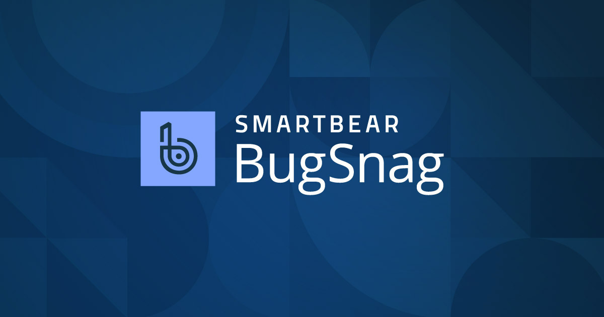 Bugsnag homepage