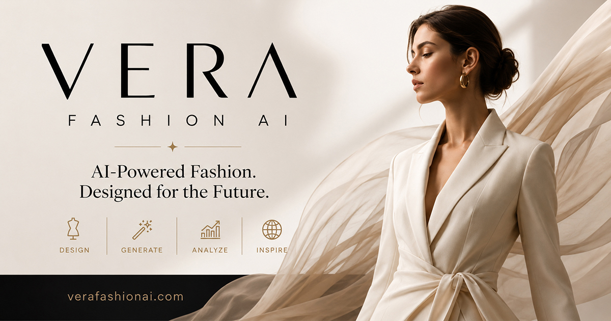 VERA Fashion AI homepage