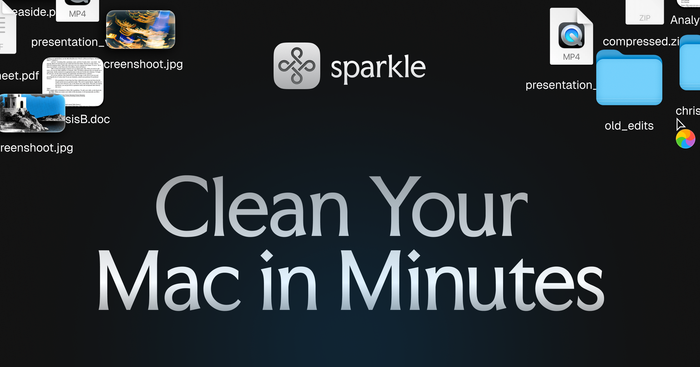 Sparkle homepage