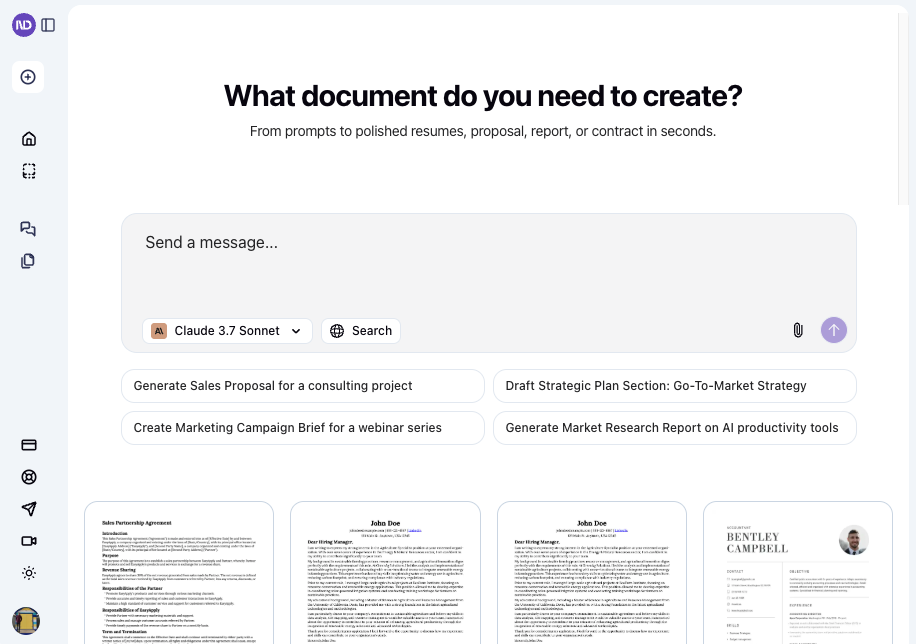 NextDocs.io homepage
