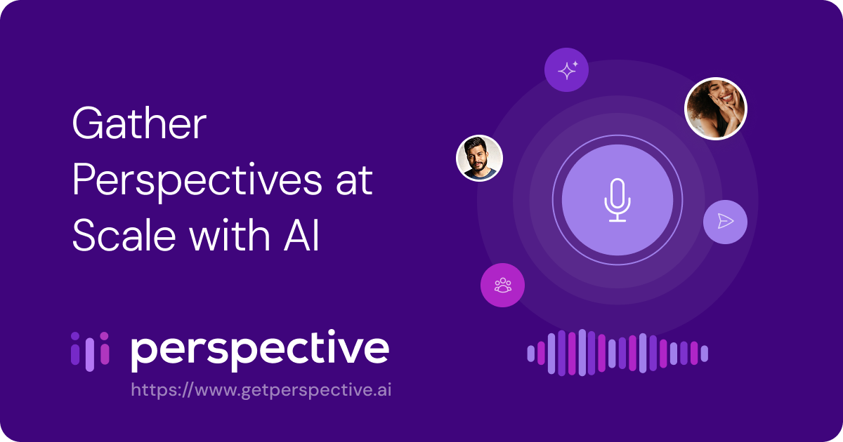 Perspective AI homepage