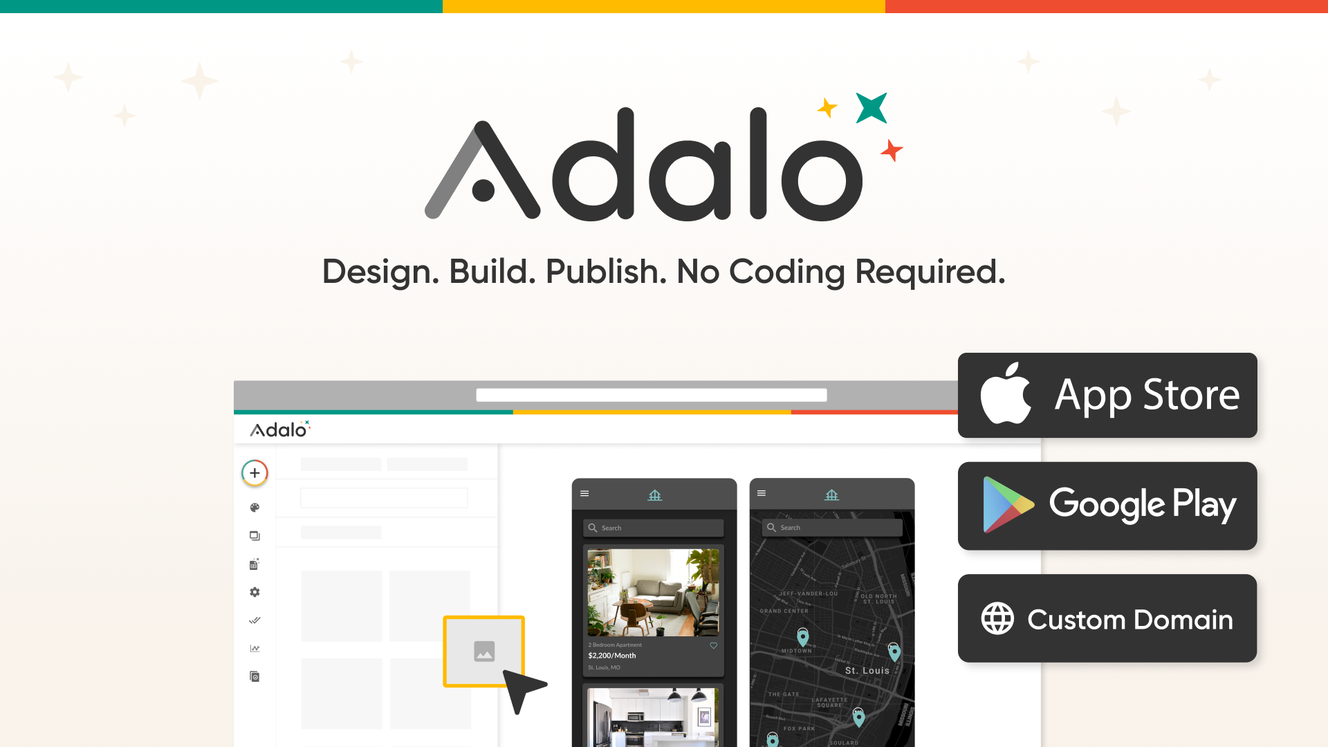 Adalo homepage