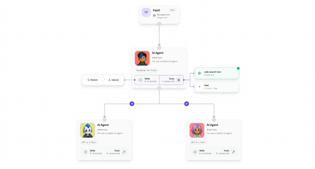 SketricGen AI homepage