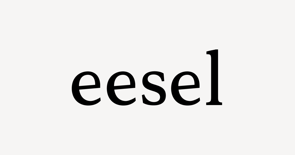 eesel AI homepage