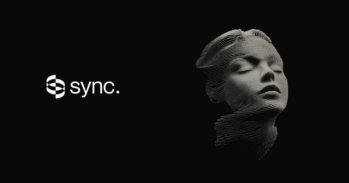 Sync Labs homepage