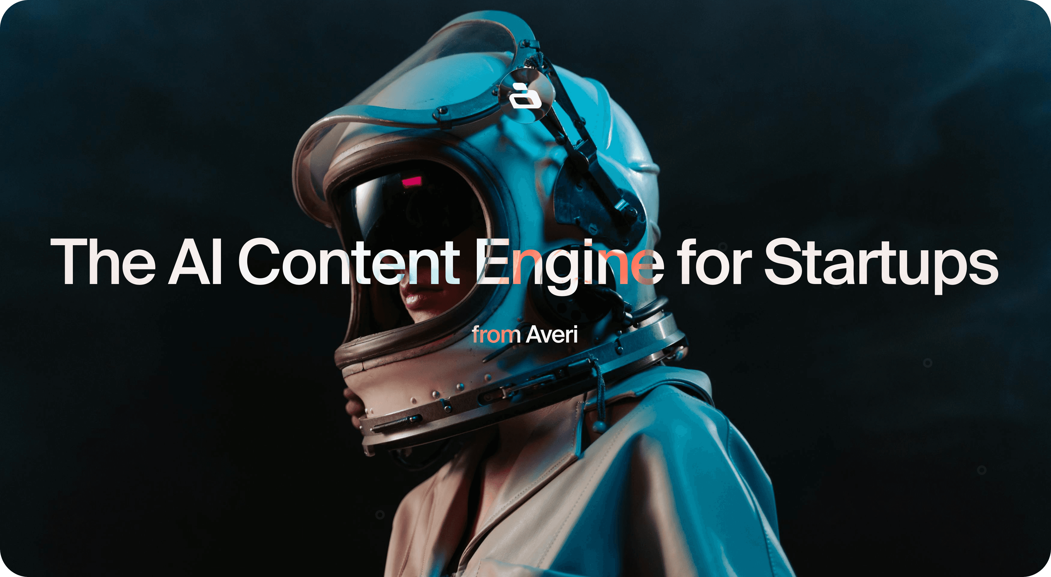 Averi AI homepage