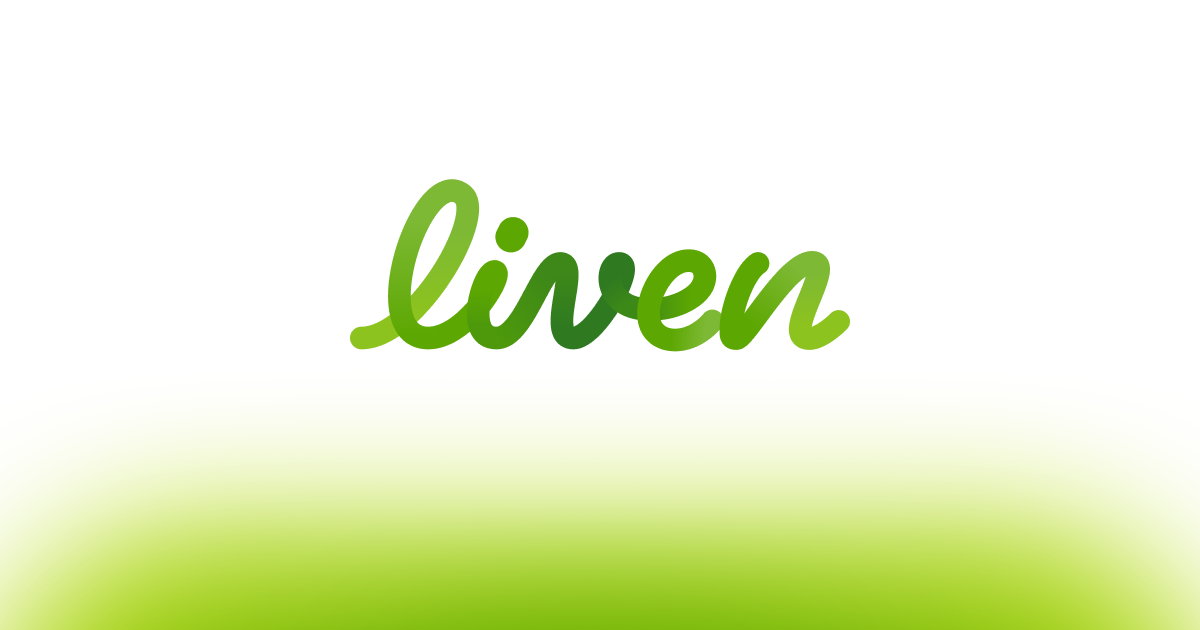 Liven homepage
