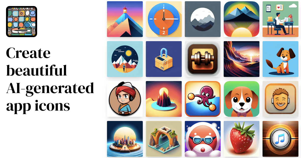 Appicons.ai homepage