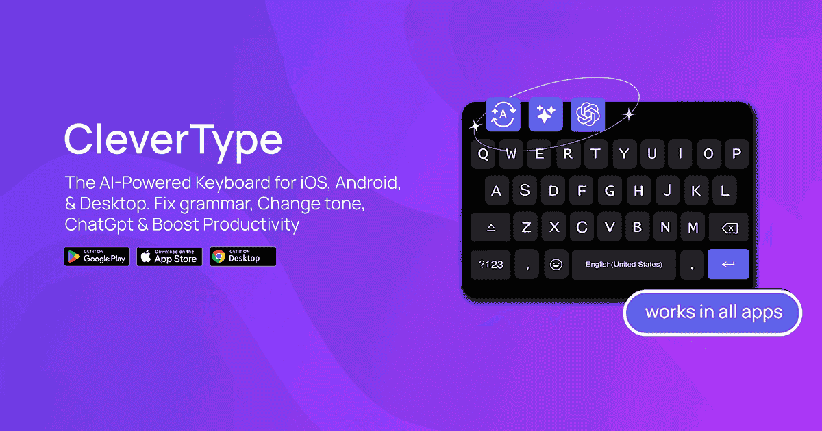 CleverType homepage