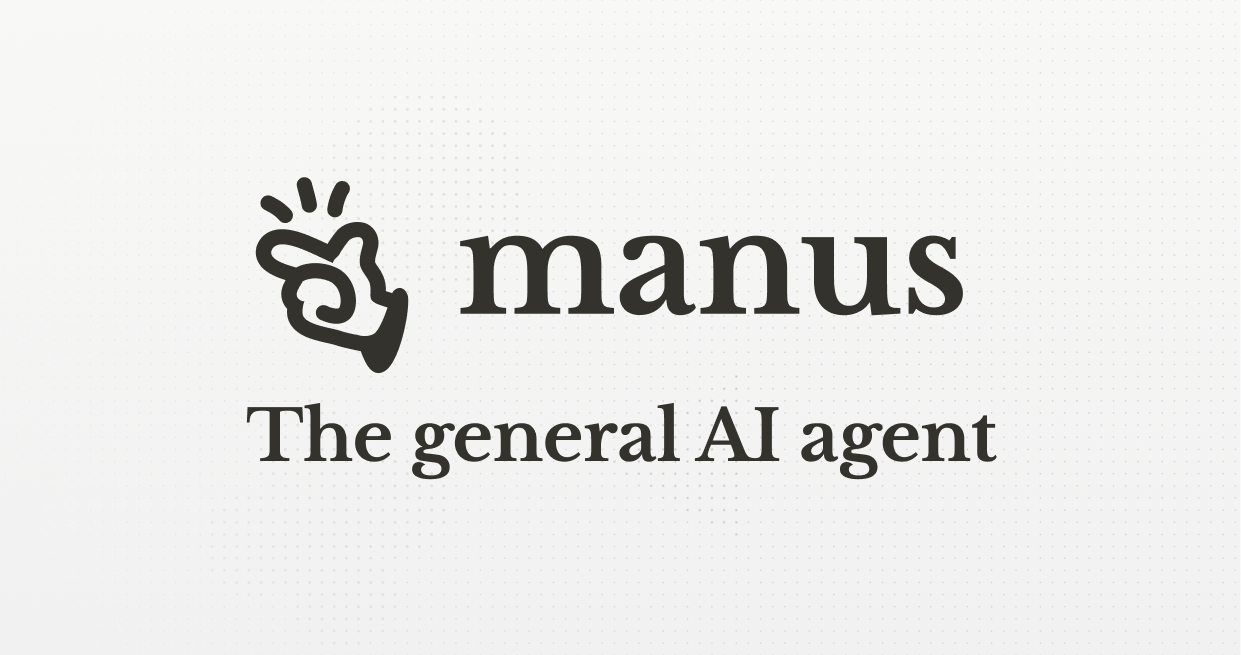 Manus homepage