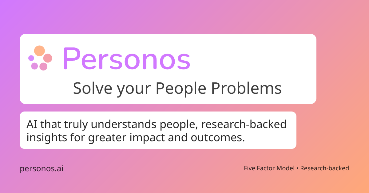 Personos homepage