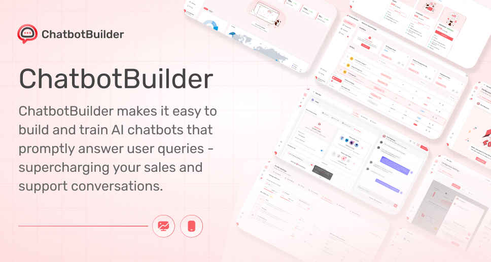 Chatbot Builder homepage