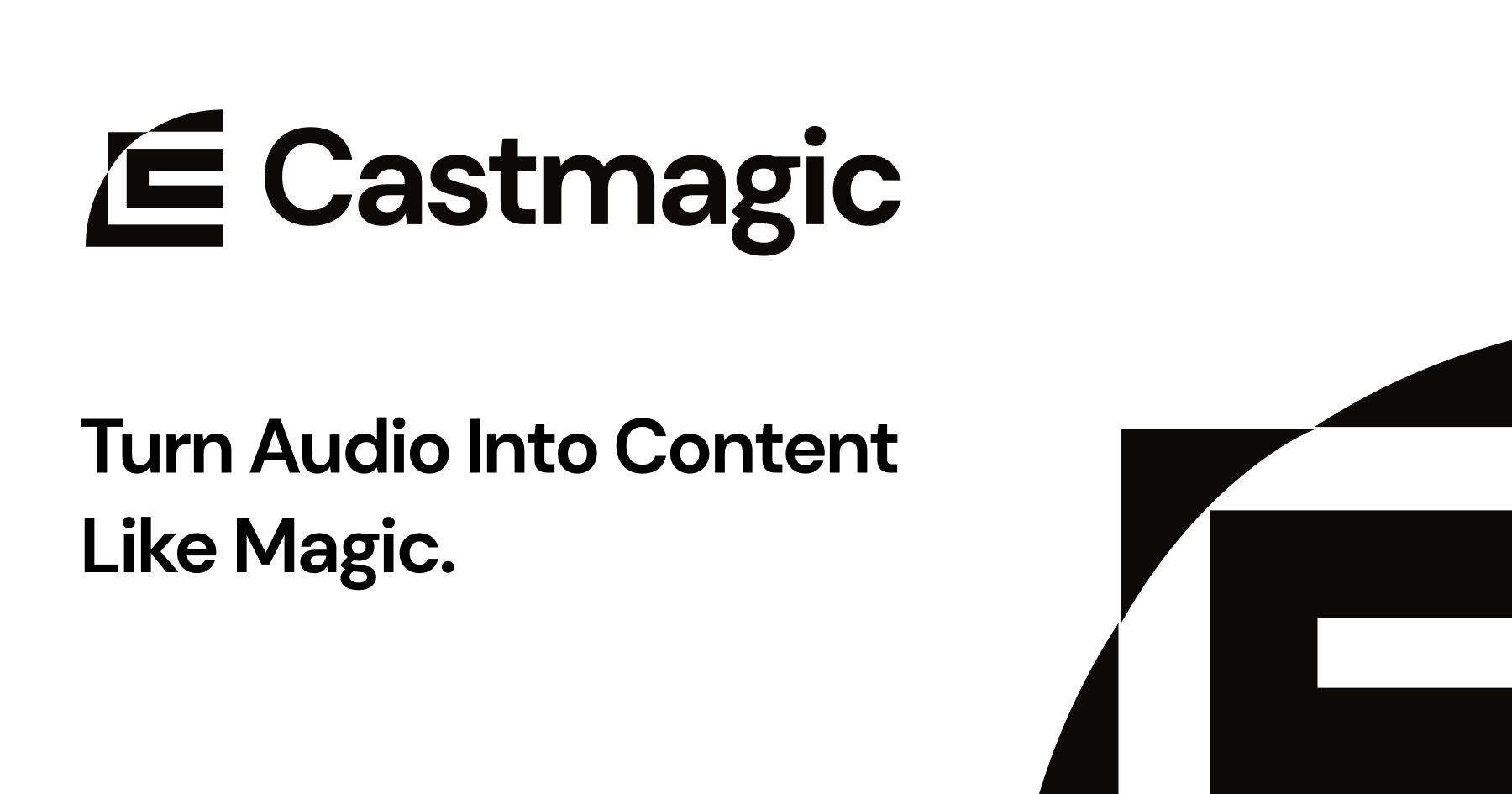 Castmagic homepage