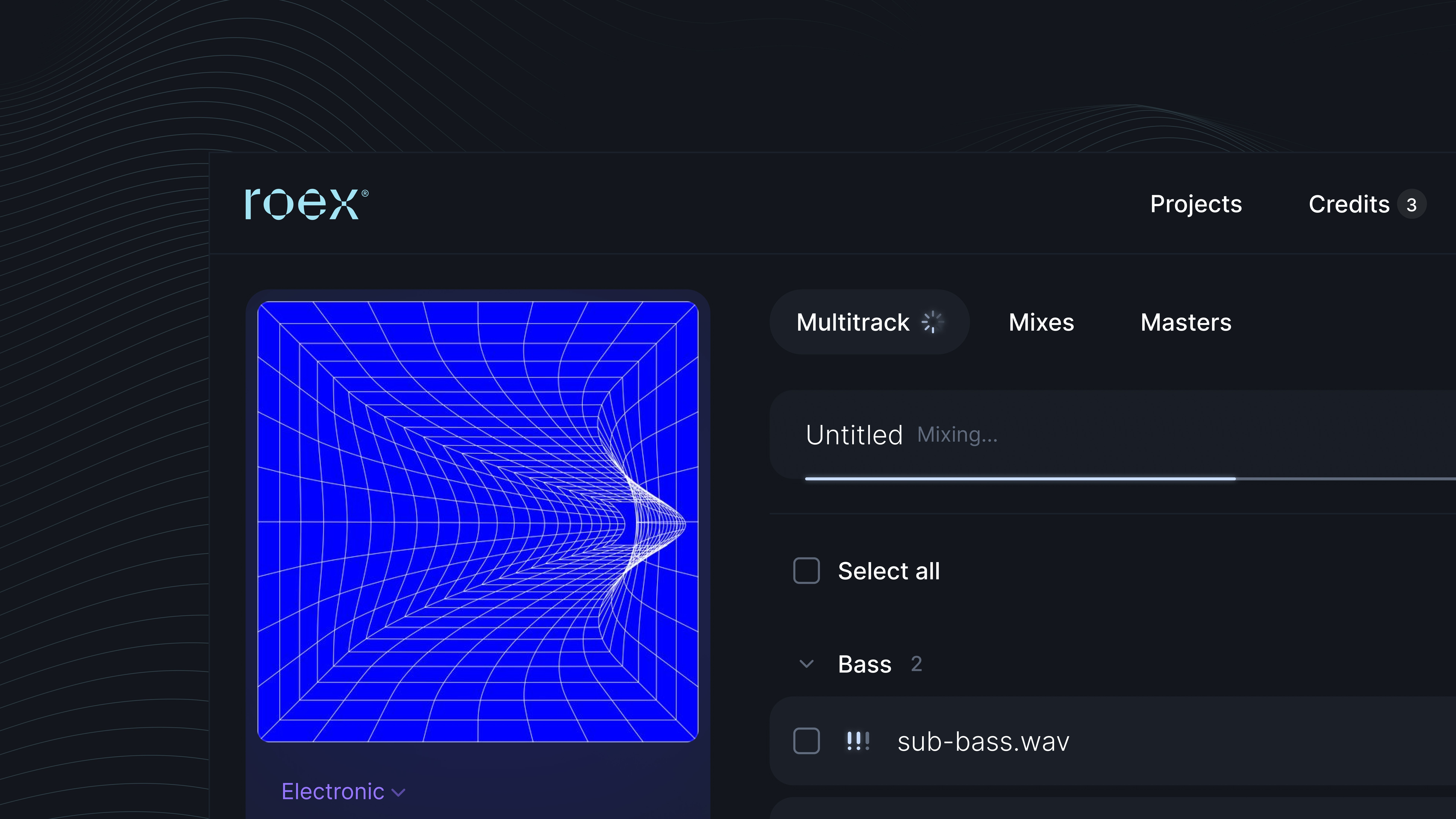 RoEx Automix homepage