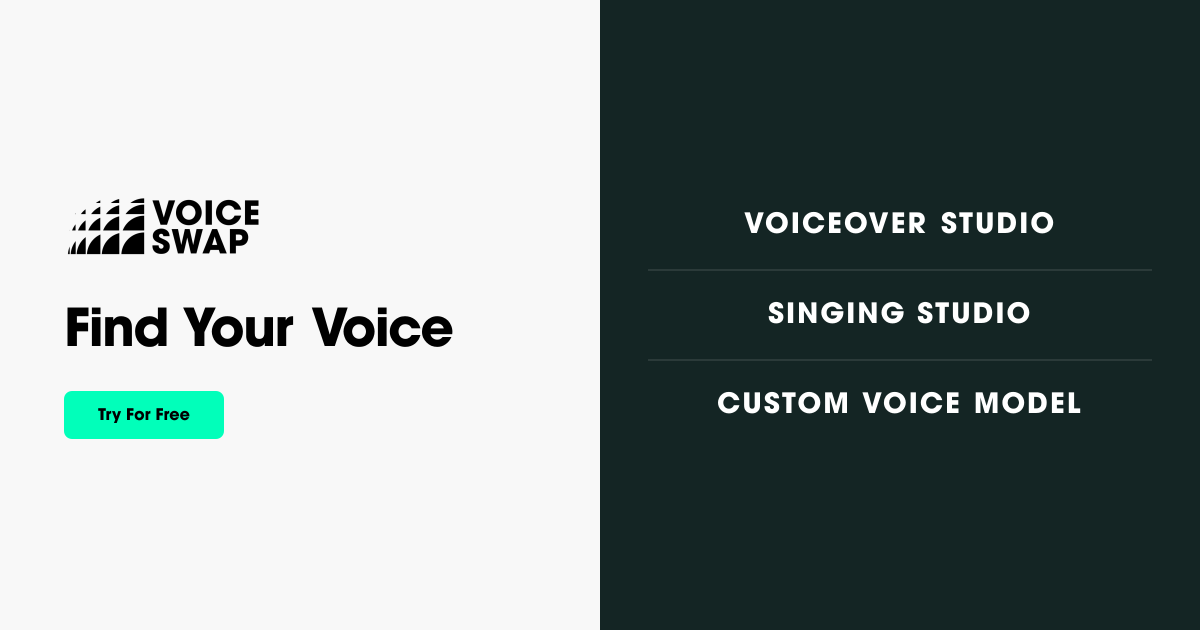 Voice-Swap homepage