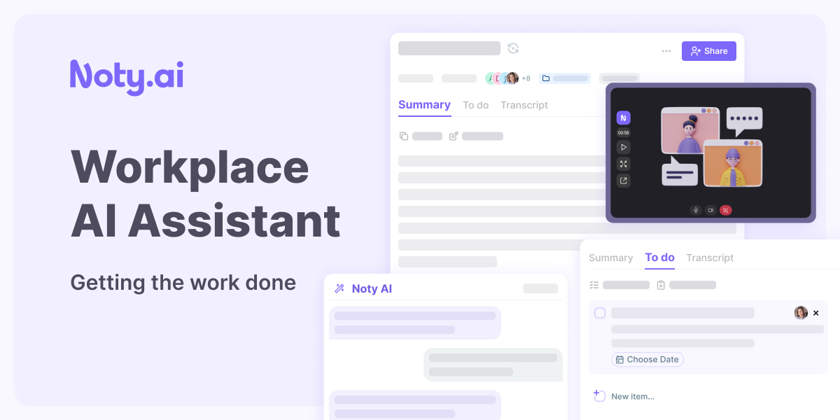 Noty.ai homepage
