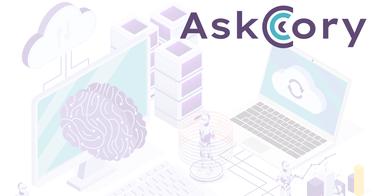AskCory homepage
