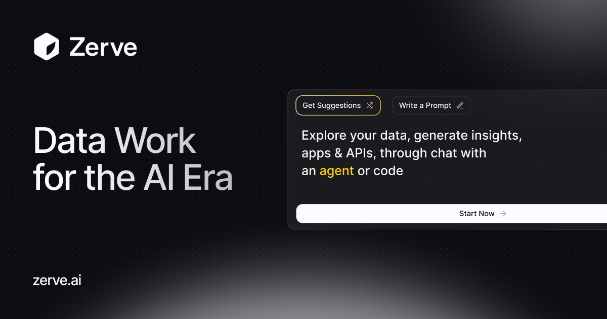 Zerve homepage