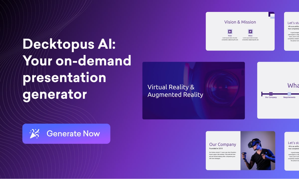 Decktopus homepage