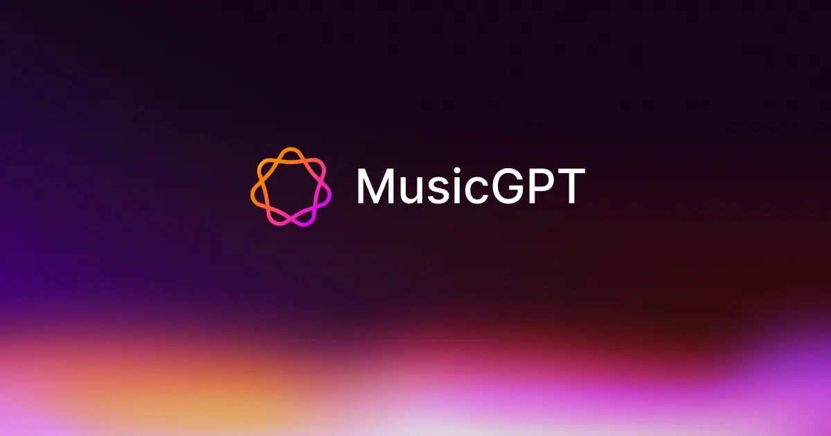 MusicGPT homepage