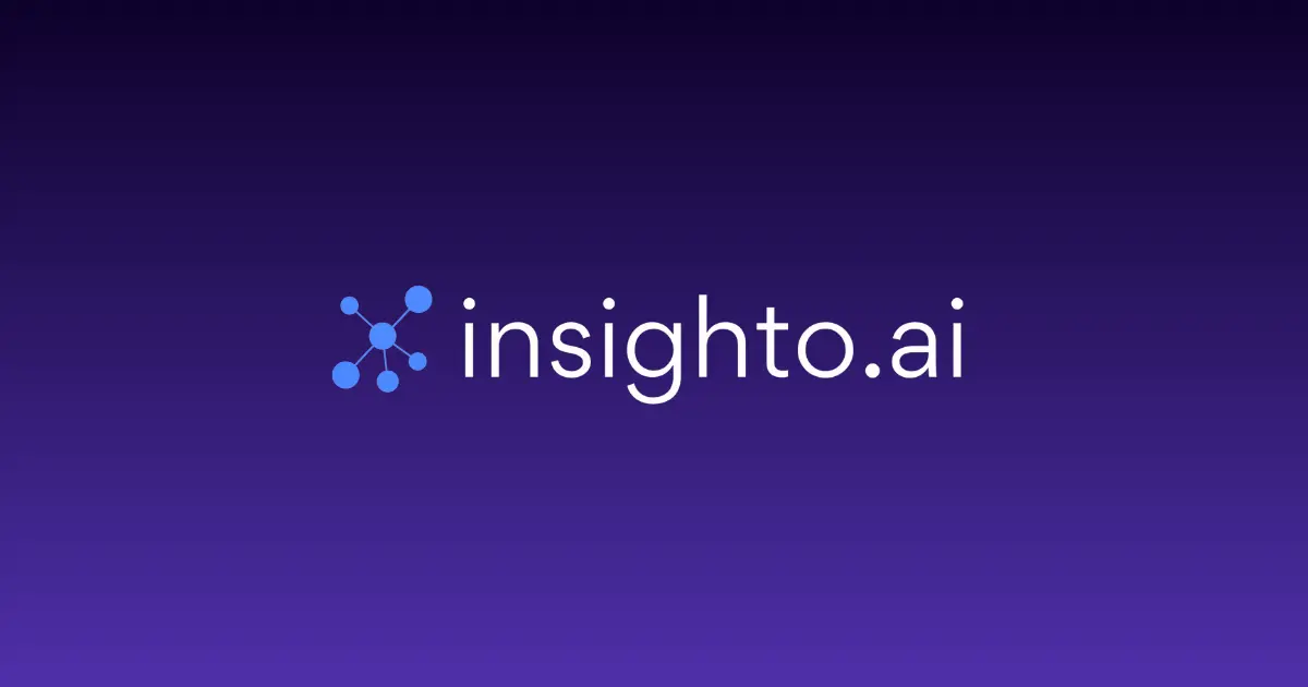 Insighto.ai homepage