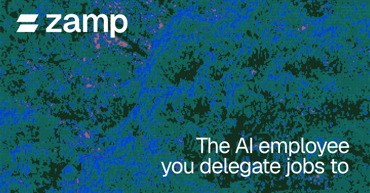 Zamp homepage