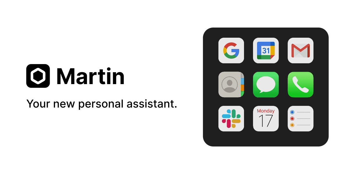 Martin AI homepage