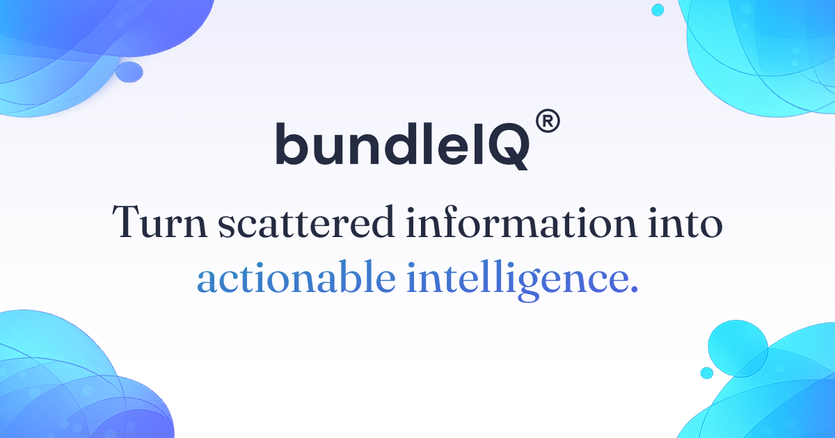 bundleIQ homepage