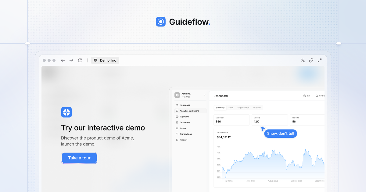 Guideflow homepage