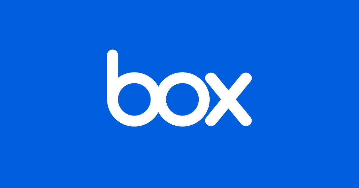 Box homepage