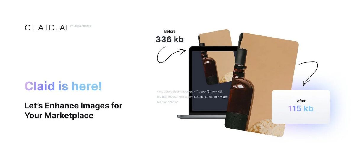 Claid.ai homepage