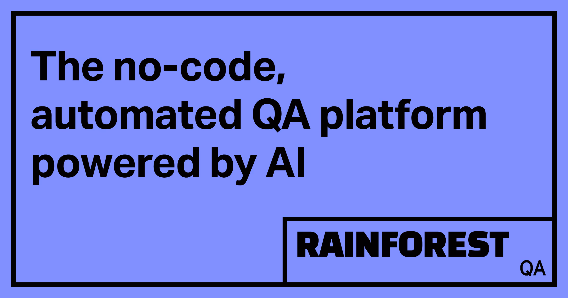 Rainforest QA homepage