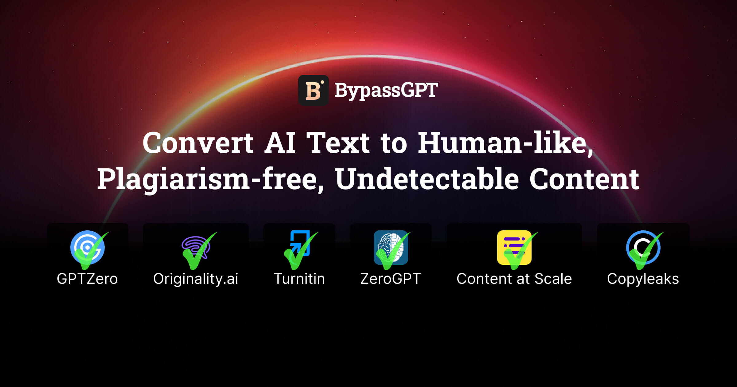 BypassGPT homepage