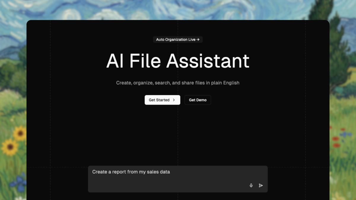 The Drive AI homepage