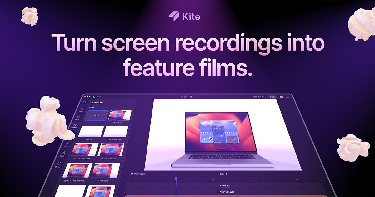 Kite homepage