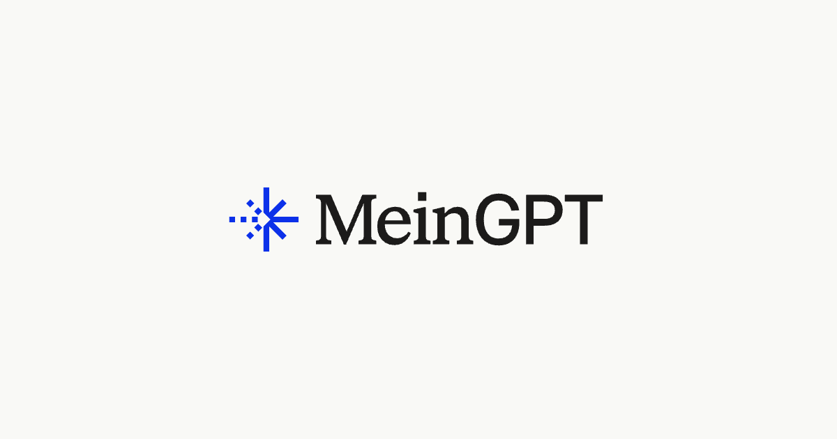 MeinGPT homepage