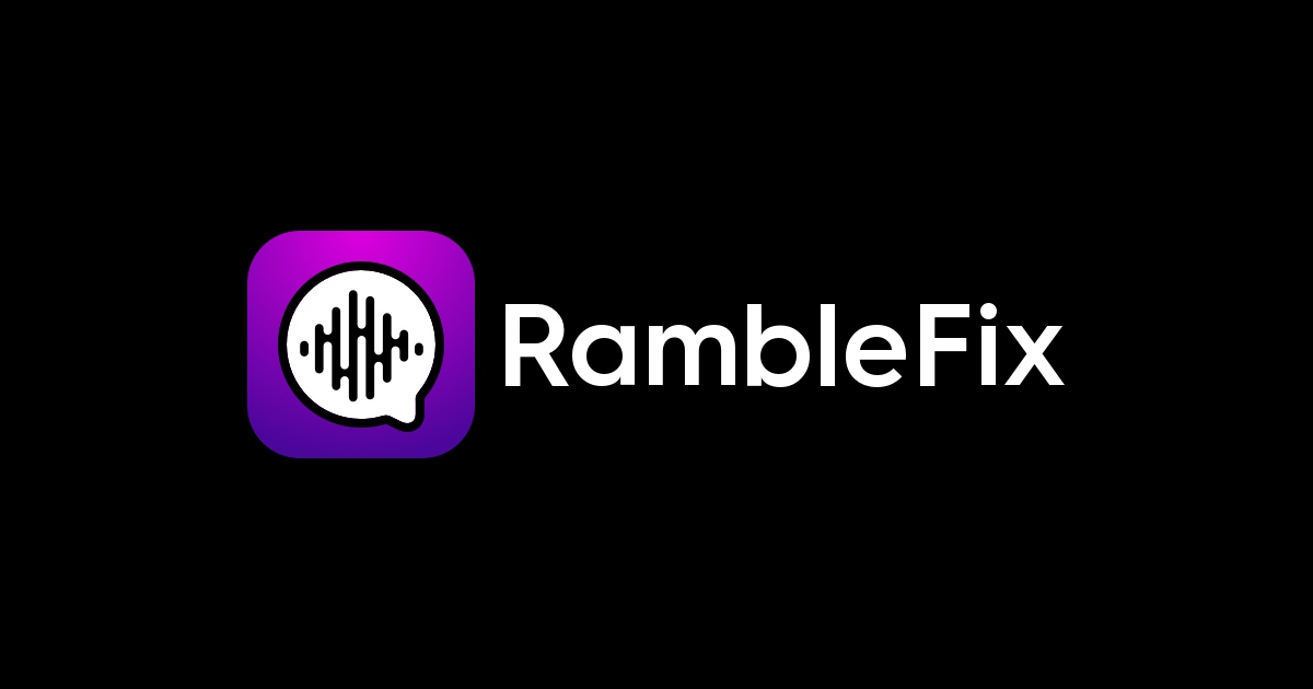 RambleFix homepage
