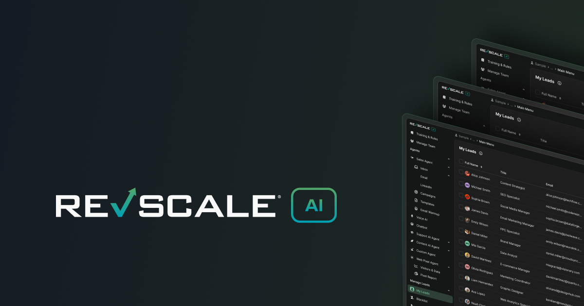 Revscale homepage