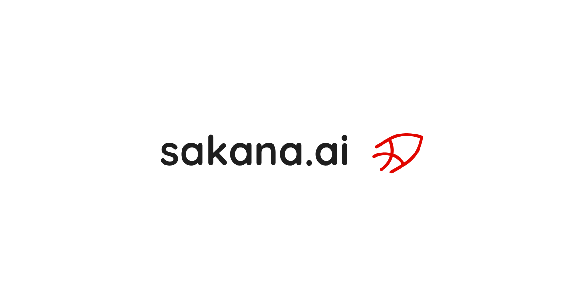 Sakana AI homepage